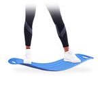 Relaxdays Balance Board, Full-Body Twisting Exercise Trainer, Durable XL Toner, Blue