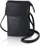 Firtink Leather Crossbody Phone Bag