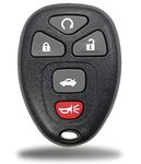 KeylessCanada © 1 New Replacement Keyless Entry 5 Button Remote Start Car Key Fob for FCC KOBGT04A 22733524