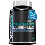 Electrolytes Complex - 270 Vegan Unflavoured Tablets with Sodium, Potassium, Magnesium & Calcium Phosphate - Suitable for Carnivore & Paleo Diet - Made in The UK - Xellerate Nutrition