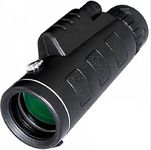 TRIDEO [𝟏𝟓 𝐘𝐄𝐀𝐑𝐒 𝐖𝐀𝐑𝐑𝐀𝐍𝐓𝐘 ] Panda 40x60 Zoom Binoculars Monocular Telescope|Dual Focus Compact Spyglass with Green Film|66M/8000M Optical Lens|Hunting, Wildlife, and Outdoor Adventures
