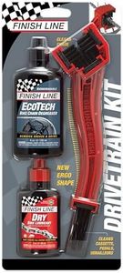 Finish Line Starter Kit 1-2-3: Grunge Brush + 2oz DRY Lube + 4oz Multi-Degreaser