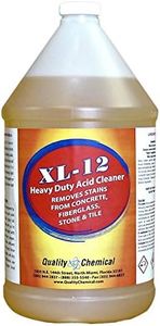 Quality Chemical XL-12 High Power Acid Cleaner formulated to remove rust stains oxidation from concrete, fiberglass, stone, tile as well as brass.-1 gallon (128 oz.)