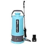 LAWNFUL 2.1 Gallon Battery Powered Sprayer for Long Time Spray, Garden Sprayer & Weed Sprayer with Adjustable Sprayer Wand and Multiple Nozzles