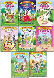 Rainbow Magic Beginner Reader Series Collection 8 Books Set By Daisy Meadows