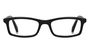 Lenskart READERS | Black Rectangular Full Rim Reading Eyeglasses | For Men & Women | For 1.5 Power | LR E11058