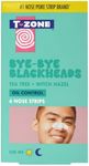 T-Zone Tea Tree & Witch Hazel Nose Pore Strips (6 Pieces) - Deep Cleansing Blackhead Remover Strips, Unclogs Pores, Removes Dirt & Oil, Tightens Skin for a Clearer Complexion