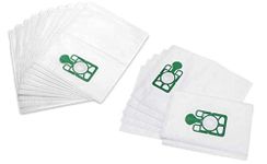 FIND A SPARE Vacuum Cleaner Microfibre Poly Dust Bags for Henry Numatic Hetty Basil James (Pack of 15)