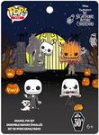 Loungefly Funko Pop! The Nightmare Before Christmas - This is Halloween, Jack Skellington 4-Piece Pin Set