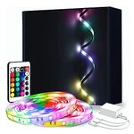 phopollo Led Strip Light, 30m Led Strip Lights(2 Rolls of 15m) Music Sync Mode with Mic,Smart App Control with Remote, Ultra-Long 12v Led Lights for Bedroom, Party, Packaging May Vary