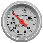 Auto Meter 4303 Ultra-Lite Mechanical Boost / Vacuum Gauge