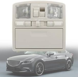 Overhead Console Reading LED Light Console Replacement for Mazda 6 2009-2013, CX9 2010-2015, Upgraded version Sunroof Switch Console Replace# GS4C-69-970D-30, GS4C69970D75