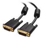 Cable Matters DVI to DVI Cable with Ferrites (DVI Dual Link Cable) 6 Feet