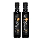 Messino Greek Balsamic Vinegar with Honey – From Kalamata – 2 x 250ml Glass Bottles (Total 500ml) – Sweet & Tangy, Thick Texture – No Added Sugar – Vegetarian – ISO 22000 Certified