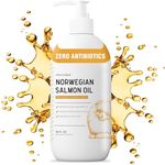 Norwegian Salmon Oil for Dogs - 32 oz of Fish Oil for Dogs Skin and Coat - Contains Omega 3 Fatty Acids - Made in The USA