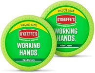 O'Keeffe's Working Hands Value Size Jar 193g (2 Pack) - Hand Cream for Extremely Dry, Cracked Hands | Instantly Boosts Moisture Levels, Creates a Protective Layer & Prevents Moisture Loss