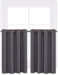 NICETOWN Grey Kitchen Blackout Vala