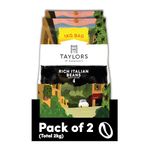 Taylors of Harrogate Rich Italian Coffee Beans, 1 kg (Pack of 2 - Total 2kg)