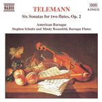 TELEMANN: 6 Sonatas for Two Flutes without Bass