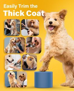 oneisall 3-in-1 Dog Clippers – Cordless Pet Grooming Kit