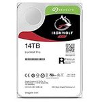 Seagate IronWolf Pro 14 TB NAS RAID Internal Hard Drive - 7,200 RPM SATA 6 Gb/s 3.5-inch (ST14000NE0008)