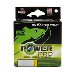 Power Pro Spectra Fiber Braided Fishing Line, Hi-Vis Yellow, 300YD/30LB