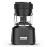 Kenwood Duo Prep CHP80.000BK, Food Chopper and Grinder 2-in-1 with Serrated Quadblades, High Speed Compact Grinder, Non Slip Base, Dishwasher Safe, 800W, Black