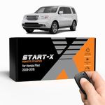 Start-X Remote Starter Kit for Honda Pilot (2009, 2010, 2011, 2012, 2013, 2014, 2015) Vehicles | Key Ignition | Plug & Play Install | Lock 3X to Remote Start | Zero Wire Splicing