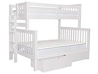 Bedz King Bunk Bed, Twin Over Full,