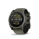 Garmin tactix® 8 – 51mm Cerakote, Premium Tactical GPS Smartwatch, AMOLED Display, Applied Ballistics® Solver, Olive Drab Premium Cerakote Coating