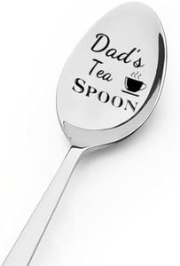 Dad Gifts from Wife Daughter Son, Dad Daddy Christmas Birthday Gifts for Dads Coffee Lover Gifts for Him Dad Father Coffee Spoon for Men Anniversary Wedding Gifts for Husband Hubby