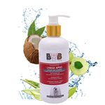 BWB Natural Dog Shampoo for Lhasa APSO .PARABEN Free+Alcohol Free+pH Balance with Conditioner & Moisturiser and Added Alovera,NEEM,Coconut & Amla extracts (300 ml)