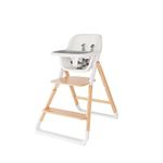 Ergobaby Evolve High Chair Ergonomic high Chair 2-in-1 Set for Babies from 6 Months, Baby high Chair incl. 5-Point Harness, high Chair for Children with Adjustable seat, Natural Wood