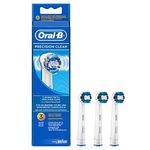 Oral-B Braun Precision Clean Replacement Rechargeable Toothbrush Heads - Pack of 3