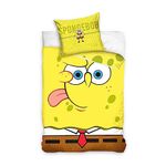 Spongebob Squarepants Single Duvet Cover Set - 100% Cotton Bedding Duvet with Pillow Case - Reversible Duvet Set for Kids - Comfortable & Breathable - Cute Design