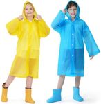 Opret 2 Pack Raincoats for Kids, Re