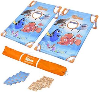 Disney Pixar Bean Bag Toss Game Set by GoSports Includes 8 Bean Bags with Portable Carrying Case - Frozen, Cars, Finding Nemo, Toy Story