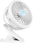 TCJJ Clip on Fan,Pram Fan,USB Recha