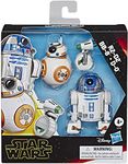 Hasbro Star Wars Galaxy of Adventures R2-D2, BB-8, D-O Action Figure 3-Pack, 5-inch Scale Droid Toys with Fun Action Features, Kids Ages 4 and Up