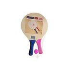 Wooden Paddle Ball Game