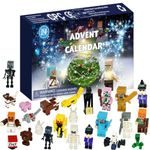 Advent Calendar 2024, Christmas Toy Advent Calendar 2024. Kit Includes 24 Robot,Christmas Countdown Gift for Kids, Boys, Girls (A)