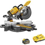 Dewalt DCS727 54v XR Flexvolt Cordless Mitre Saw 250mm 2 x 6ah Li-ion