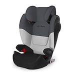 Cybex Silver Solution M-Fix SL Child's Car Seat, High Back Booster, with Adjustable Headrest and ISOFIX Compatible, Group 2/3 (15-36 kg), From Approx 3-12 Years, Gray Rabbit