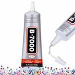 B-7000 Super Adhesive Glue - 110ml/3.7oz (1 Pack) - Industrial Strength B7000 Glues Paste for Rhinestones Crafts, Clothes Shoes, Fabric, Jewelry Making, Cell Phones, Tablet, Wood, Rubber, Leather