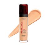 L'Oreal Paris Liquid Foundation, Oil Absorbing Formula, Transferproof, Heatproof and Long-lasting, Infallible 32H Fresh Wear, 260 Golden Sun, 30ml