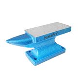 HimaPro Single Horn Anvil for Blacksmith Blue - 2.2 lbs Cast Steel Mini Anvil- A Wonderful Tool for Jewelry Making and Metal Stamping