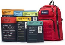 Complete Earthquake Bag – 1 Week of Emergency Supplies for Earthquakes, Hurricanes, Wildfires, Floods + Other Disasters (1 Person)