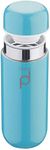 Grunwerg HCF-200B Vacuum Insulated Drinkpod Capsule Flask, Stainless Steel, Blue, 200ml