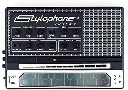 Stylophone Gen X-1 Portable Analogue Electronic Synthesizer with Built-in Speaker | Synth Musical Instrument | Synthesizer Keyboard | Stylophone Instrument