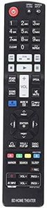 AKB73275501 Remote Replacement for LG Blu-Ray Disc Home Theater HB906TAW HLX55W HX995TZW HB966TZW HLX56S HB906TAW LHB755W LHB335 LHB336 LHB535 LHB536 LHB975 LHB976 LHB336